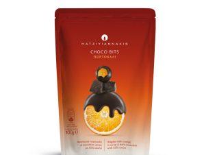 Σοκολατάκια Υγείας Choco Bites Πορτοκάλι 100gr