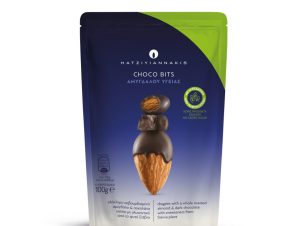 Choco Bits Υγείας Αμυγδάλου Στέβια 100 gr