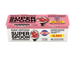 Επιδόρπιο Γιαουρτιού Super Fruits 2Χ170 gr (-0.50) 0.50E