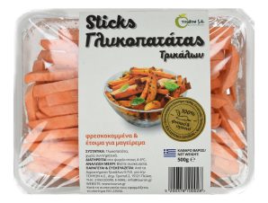 Γλυκοπατάτες Ελληνικές Sticks 500g