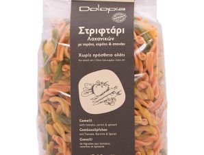 Στριφτάρια λαχανικών με τομάτα, καρότο & σπανάκι, Φθιώτιδας “Dolopia” 360g>
