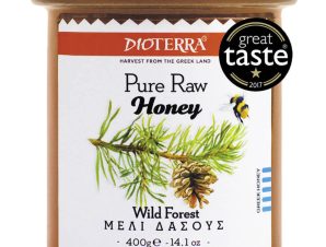Αγνό, άθερμο μέλι δάσους, Αχαΐας “Dioterra” 400g>